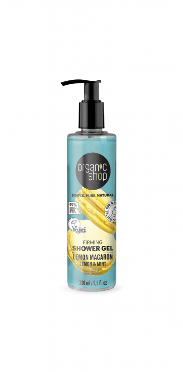 Organic Shop Firming Shower Gel Lemon Macaron (280ml) - RRP £4.49