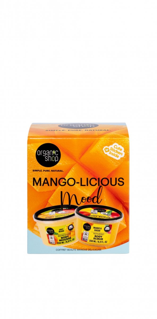 Organic Shop Mango-licious Mood Beauty Gift Set - RRP £8.99