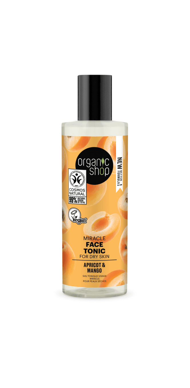 Organic Shop Miracle Face Tonic for dry skin Apricot and Mango (150ml) - RRP £5.49