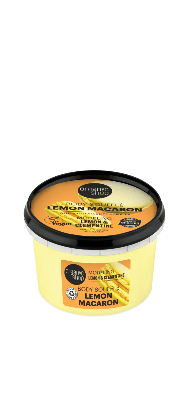 Organic Shop Modelling Lemon Macaron Body Souffle Lemon and Clementine (250ml) - RRP £5.49