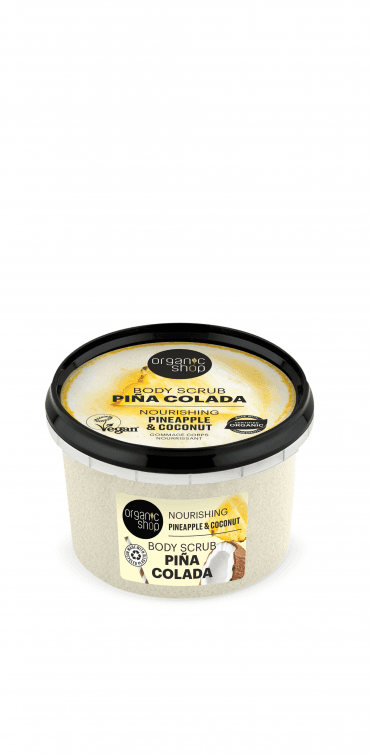 Organic Shop Nourishing Pina Colada Body Scrub Pineapple and Coconut (250ml) - RRP £5.49