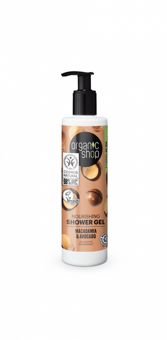 Organic Shop Nourishing Shower Gel Macadamia and Avocado (280ml) - RRP £4.49