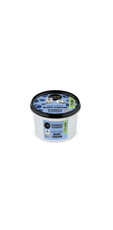 Organic Shop Nurturing Body Cream Blueberry and Blackberry (250ml) - RRP £5.49