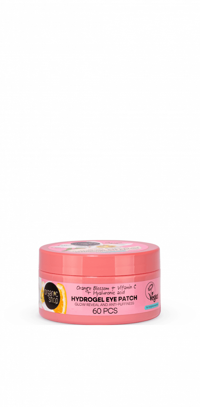 Organic Shop Orange Blossom Hydrogel Eye Patch Glow Reveal and Anti-puffiness (60pcs) - RRP £6.99