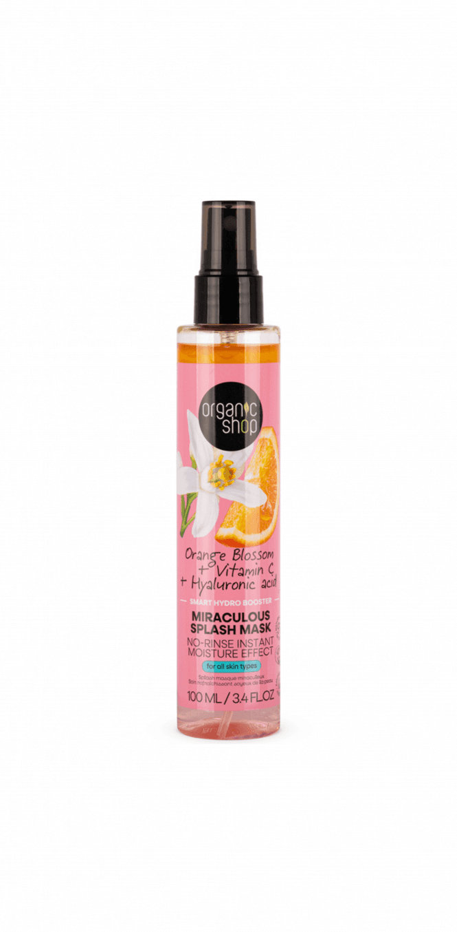 Organic Shop Orange Blossom Smart Hydro Booster Miraculous Splash Mask (100ml) - RRP £6.99