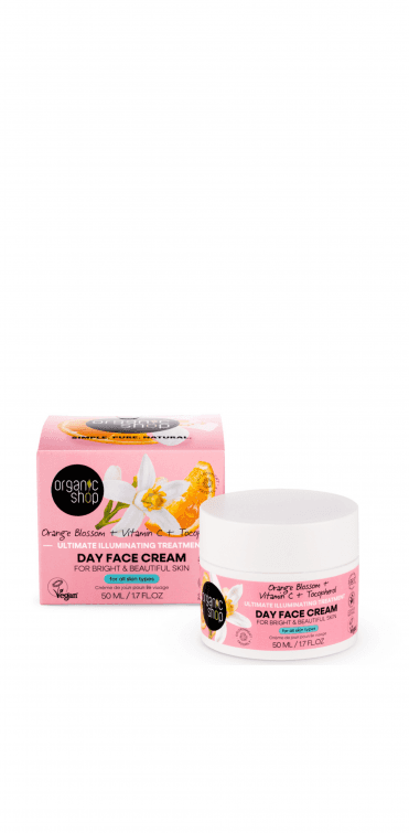 Organic Shop Orange Blossom Ultimate Illuminating Treatment Day Face Cream (50ml) - RRP £6.99