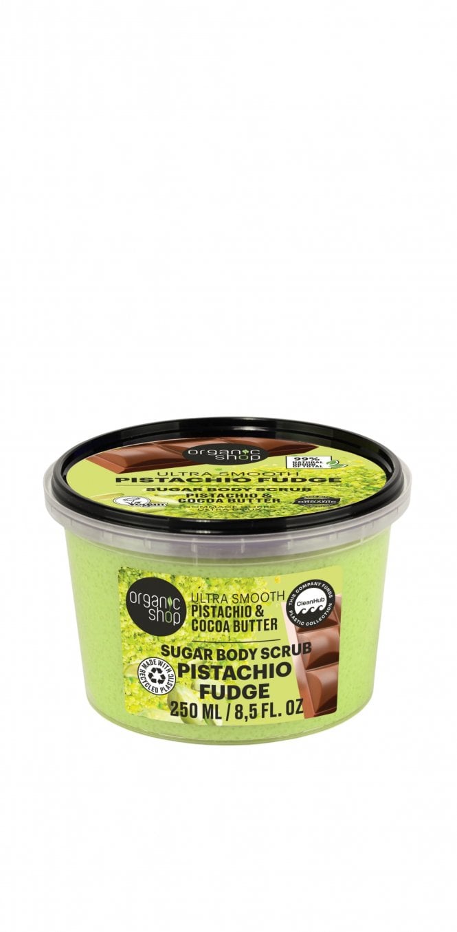 Organic Shop Pistachio Fudge Body Scrub Ultra Smooth (250 ml) - RRP £5.49