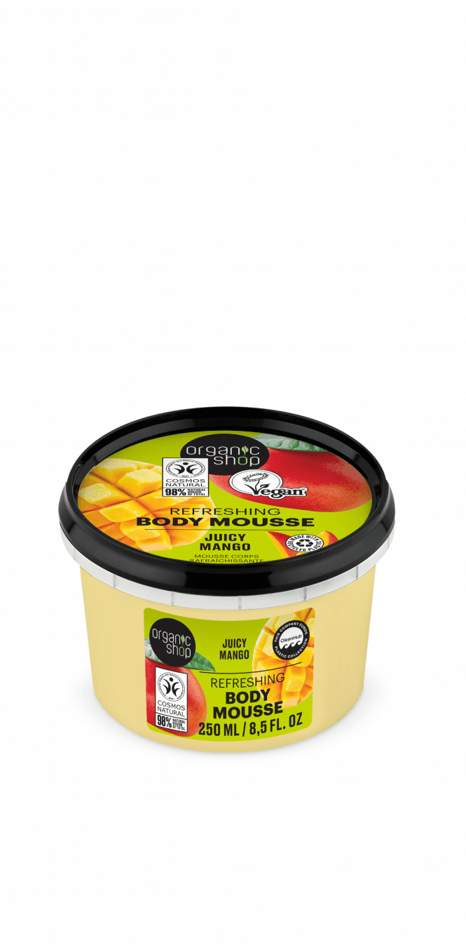 Organic Shop Refreshing Body Mousse Juicy Mango (250ml) - RRP £5.49