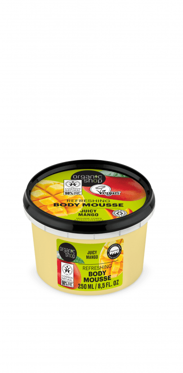 Organic Shop Refreshing Body Mousse Juicy Mango (250ml) - RRP £5.49