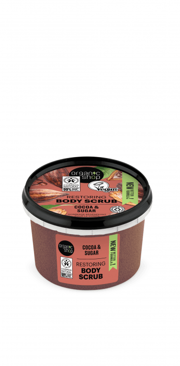 Organic Shop Restoring Body Scrub Cocoa (250ml) - RRP £5.49