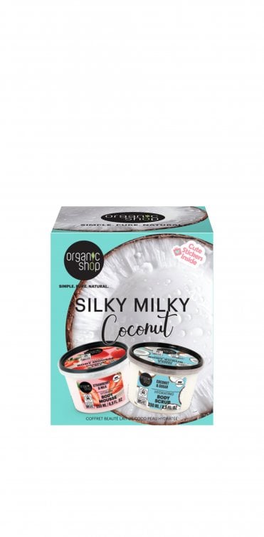 Organic Shop Silky Milky Coconut Beauty Gift Set - RRP £8.99