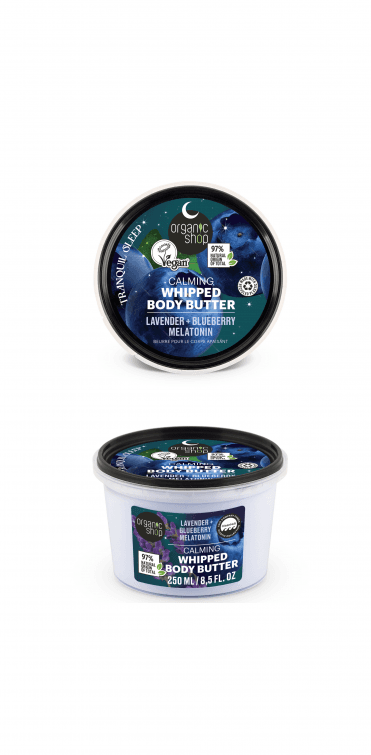 Organic Shop Sleeping Calming Whipped Body Butter (250ml) - RRP £5.99