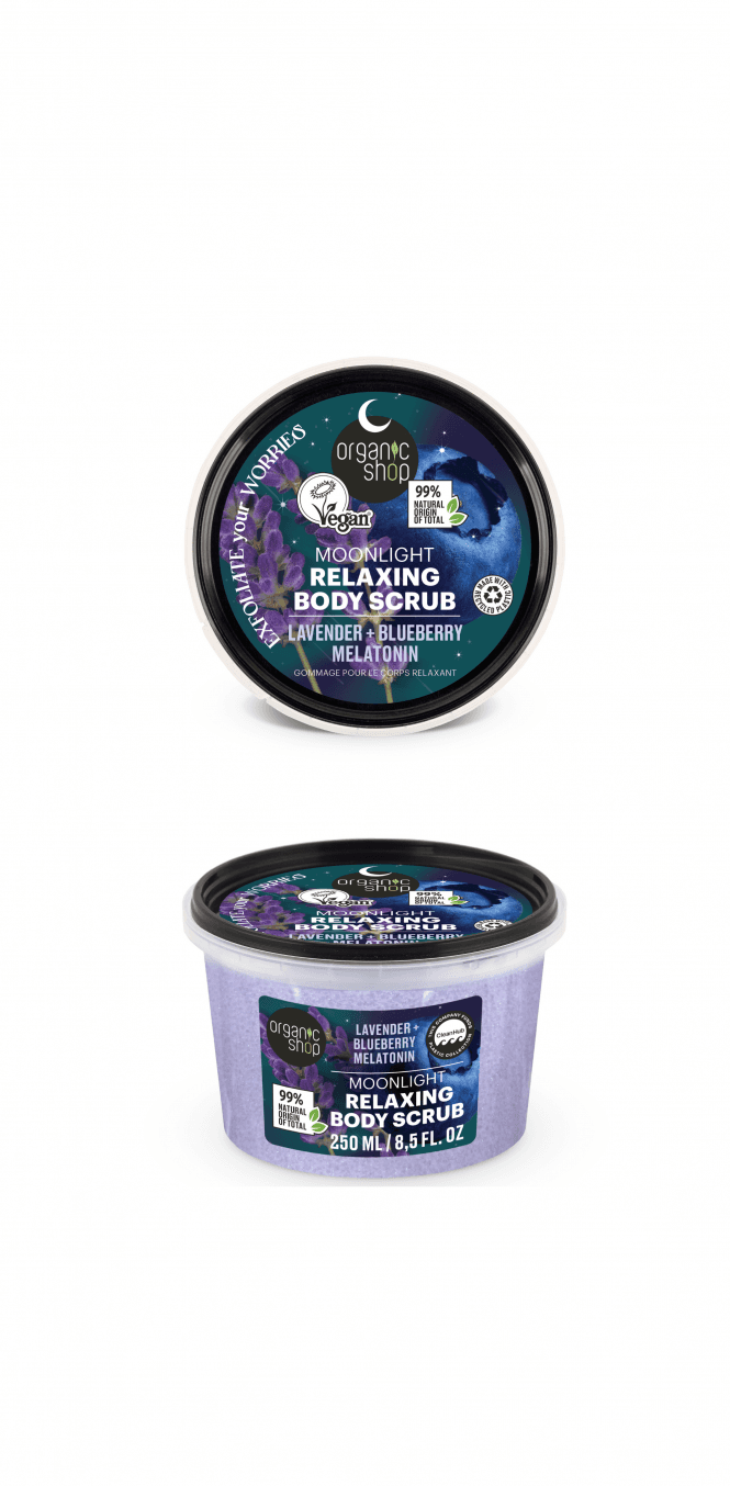 Organic Shop Sleeping Moonlight Relaxing Body Scrub (250ml) - RRP £5.99