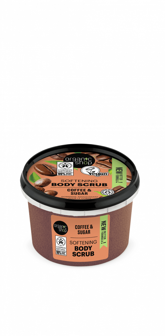 Organic Shop Softening Body Scrub Coffee (250ml) - RRP £5.49