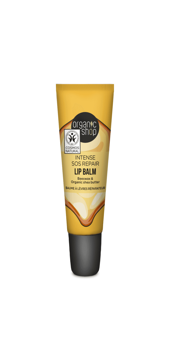 Organic Shop SOS Repair Lip Balm Collagen Filler with Beeswax and Shea Butter (10ml) - RRP £4.99
