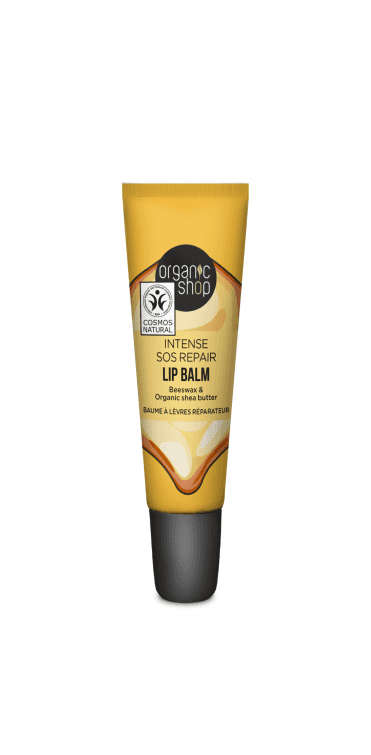 Organic Shop SOS Repair Lip Balm Collagen Filler with Beeswax and Shea Butter (10ml) - RRP £4.99