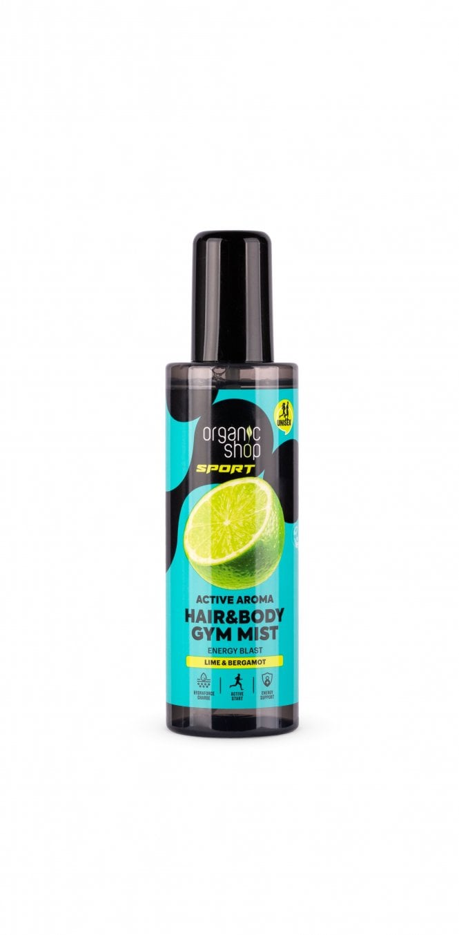 Organic Shop SPORT Active Aroma Hair & Body Gym Mist (200ml) - RRP £4.99