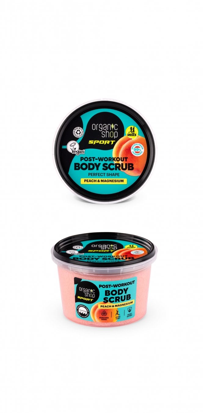Organic Shop SPORT Post-Workout Body Scrub (200ml) - RRP £5.49