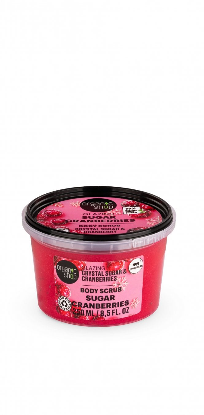 Organic Shop Sugar Cranberries Glazing Body Scrub (250ml) - RRP £5.49