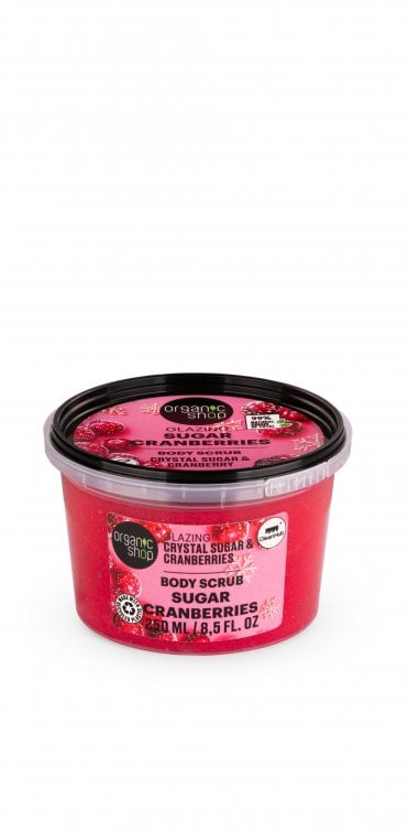 Organic Shop Sugar Cranberries Glazing Body Scrub (250ml) - RRP £5.49