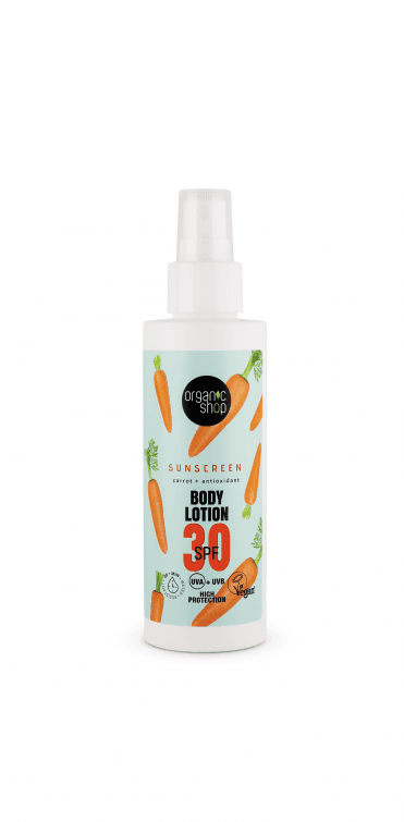 Organic Shop Sunscreen Body Lotion 30 SPF (150ml) - RRP £10