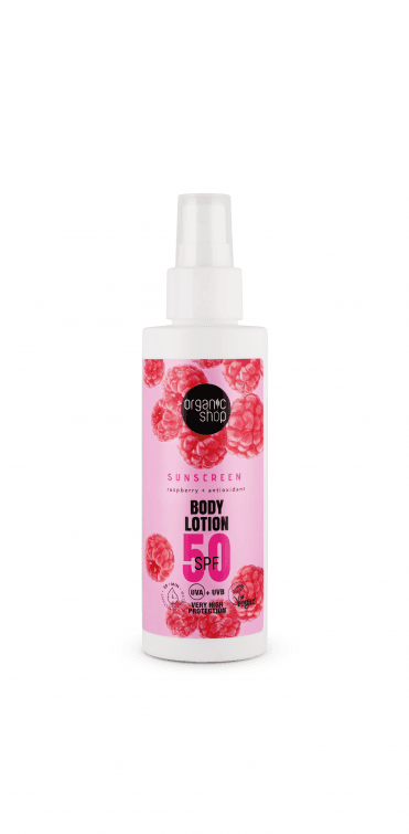 Organic Shop Sunscreen Body Lotion 50 SPF (150ml) - RRP £10.