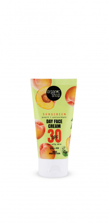 Organic Shop Sunscreen Day Face Cream 30 SPF Oily skin (50ml) - RRP £8