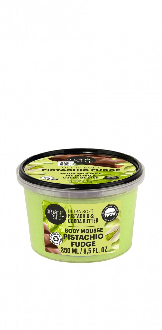 Organic Shop Ultra Soft Pistachio Fudge Body Mousse (250ml) - RRP £5.49