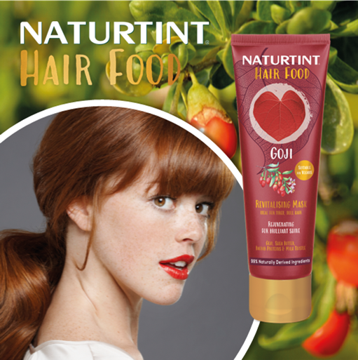 Naturtint Hair Food Goji Revitalising Hair Mask