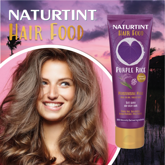 Naturtint Hair Food Purple Rice Moisturising Hair Mask